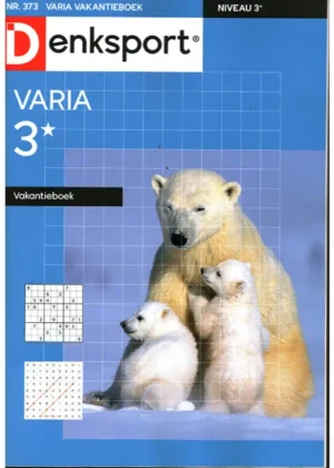 Denksport Varia Vakantieboek - 373 2025