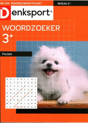 Denksport Woordzoeker Pocket - 334 2025