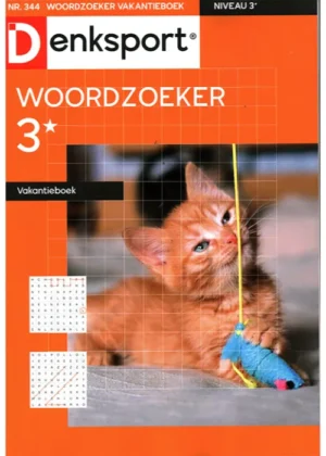 Denksport Woordzoeker Vakantieboek - 344 2025