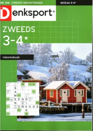Denksport Zweeds Vakantieboek - 3-4* 306 2025