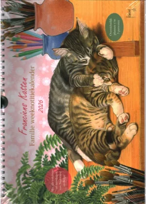 Franciens Katten Familie Weeknotitiekalender - 2026
