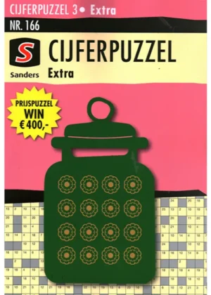 Sanders Cijferpuzzel Extra - 166 2025