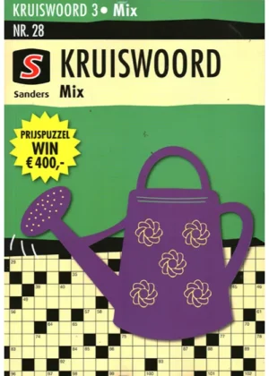 Sanders Kruiswoord Mix - 28 2025