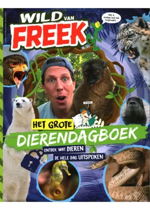 Wild van Freek WInterboek - Het grote dierendagboek - 2025