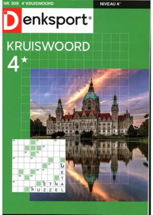 Denksport Kruiswoord - 4* 309 2025
