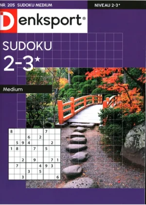 Denksport Sudoku Medium - 205 2025