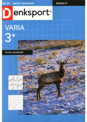 Denksport Groot Variaboek - 181 2025