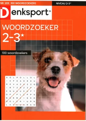 Denksport Woordzoeker 100 Woordzoekers - 203 2025