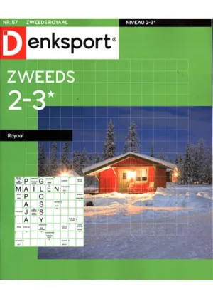 Denksport Zweeds Royaal 2-3 sterren - 57 2025