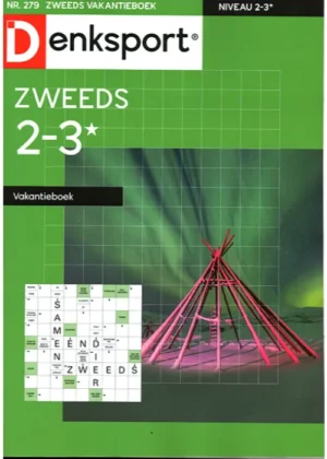Denksport Zweeds Vakantieboek - 2-3* 279 2025