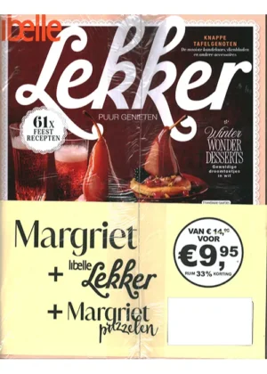 Pakket Margriet + Libelle Lekker + Margriet Puzzelen - 50 2025