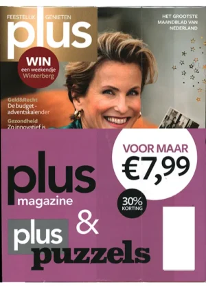 Pakket Plus Magazine + Plus Puzzels - 12 2025