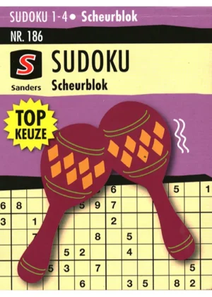Sanders Sudoku Scheurblok - 186 2025