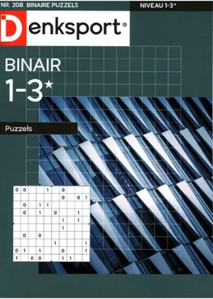 Denksport Binair Puzzels - 208 2025