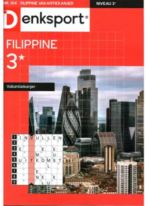 Denksport Filippine Vakantiekanjer - 104 2026