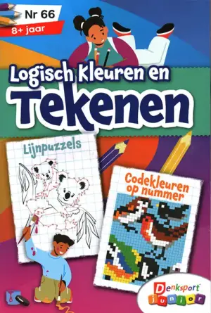 Denksport Junior Logisch Kleuren en Tekenen - 66 2026