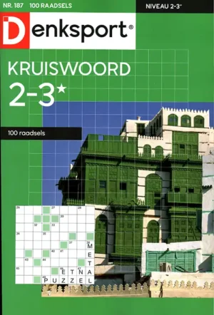Denksport Kruiswoord 100 Raadsels - 187 2026