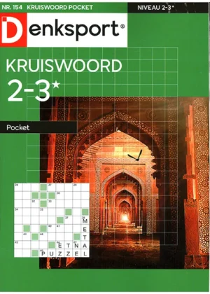 Denksport Kruiswoord Pocket - 154 2025