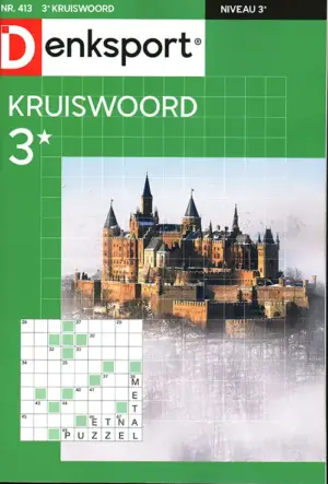 Denksport Kruiswoord - 3* 413 2026