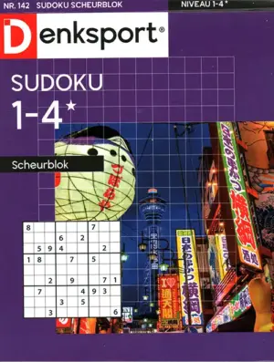 Denksport Sudoku Scheurblok - 142 2026