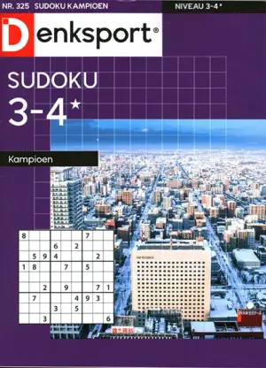 Denksport Sudoku Kampioen - 325 2026