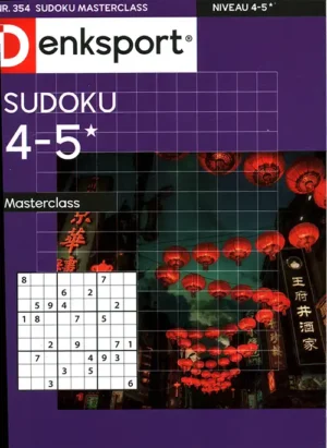Denksport Sudoku Masterclass - 354 2026