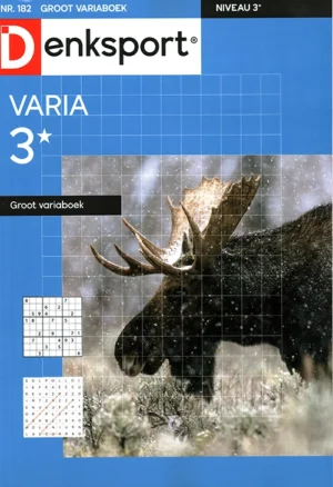 Denksport Groot Variaboek - 182 2025
