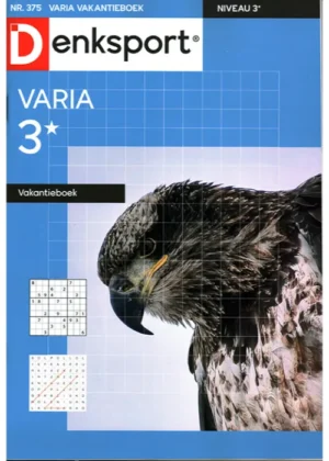 Denksport Varia Vakantieboek - 375 2026