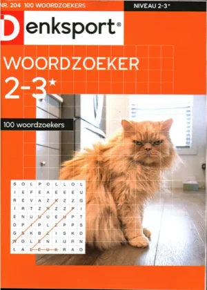 Denksport Woordzoeker 100 Woordzoekers - 204 2026
