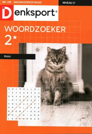 Denksport Woordzoeker Basic - 139 2026