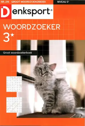 Denksport Groot Woordzoekerboek - 216 2026