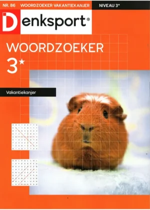 Denksport Woordzoeker Vakantiekanjer - 86 2026