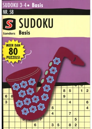 Sanders Sudoku Basis - 58 2026