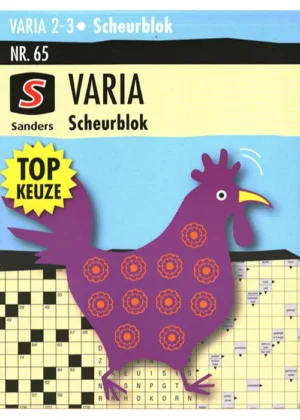 Sanders Varia Scheurblok - 65 2026
