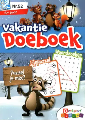 Denksport Junior Vakantie Doeboek - 52 2026