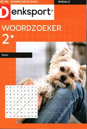 Denksport Woordzoeker Basic - 140 2026