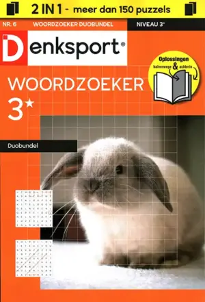 Denksport Woordzoeker Duobundel - 3* - 06 2026