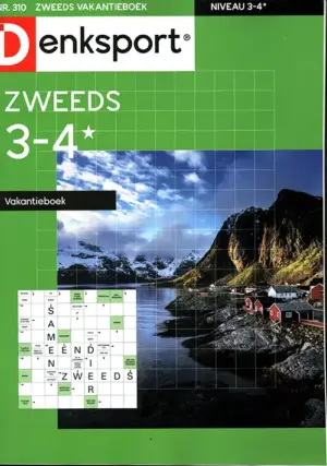 Denksport Zweeds Vakantieboek - 3-4* 310 2026
