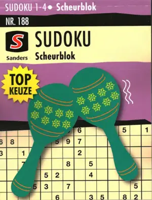 Sanders Sudoku Scheurblok - 188 2026