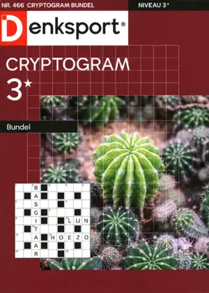 Denksport Cryptogram Bundel - 466 2026