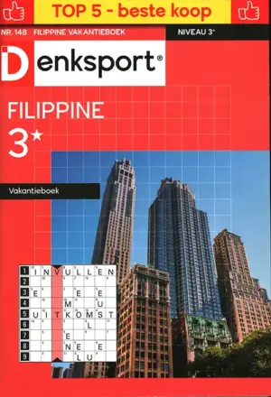 Denksport Filippine Vakantieboek - 3* 148 2025