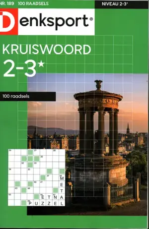 Denksport Kruiswoord 100 Raadsels - 189 2026