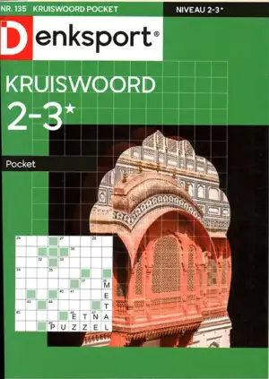 Denksport Kruiswoord Pocket - 135 2024