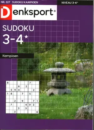 Denksport Sudoku Kampioen - 327 2026