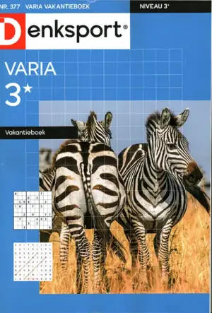 Denksport Varia Vakantieboek - 377 2026