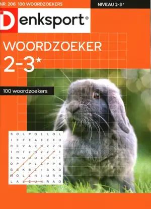 Denksport Woordzoeker 100 Woordzoekers - 206 2026