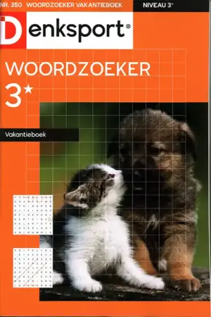 Denksport Woordzoeker Vakantieboek - 350 2026