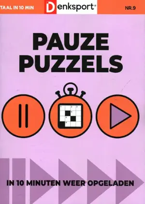 Denksport Taal Pauze Puzzels - 09 2026