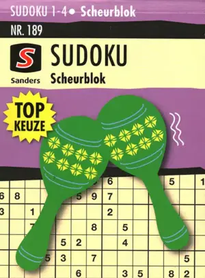 Sanders Sudoku Scheurblok - 189 2026