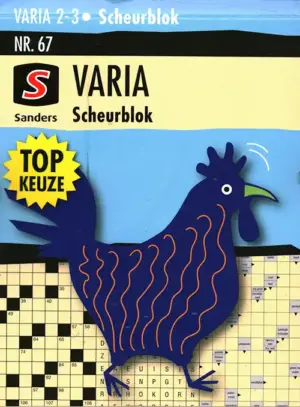 Sanders Varia Scheurblok - 67 2026